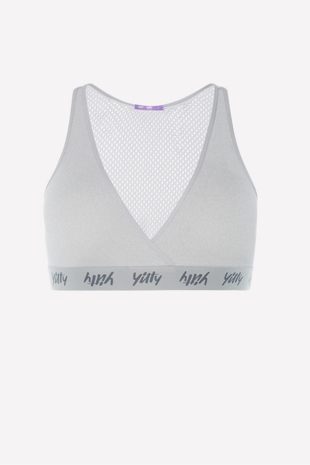 Major Label Smoothing Cross Front Bralette | Fabletics - North America