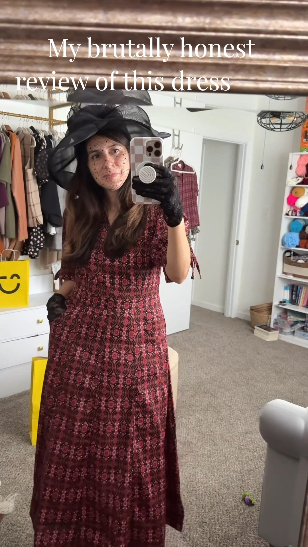 My Brutally Honest Review: Is this $129 CeCe fall dress worth it?

The fitted waist is flattering without clinging, and the burgundy print works beautifully for fall workwear, or a weekend outfit. I especially appreciate that it’s made from a breathable stretch-cotton blend rather than polyester.

My one hesitation is the high, narrow V-neck. It’s the most flattering neckline, but it is subtle and work appropriate. Wearing a long necklace would add to this dress. At 5’3”, the 50-inch length also fits me more like a maxi than a midi.

Overall verdict: 8/10 and a keep for the fabric, feminine silhouette and work-to-weekend versatility. I’m wearing a size 12.

#LTKCon #LTKvlog #LTKgrwm
