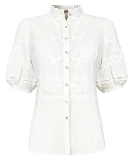 Patsy Embroidered Blouse | Joe Browns