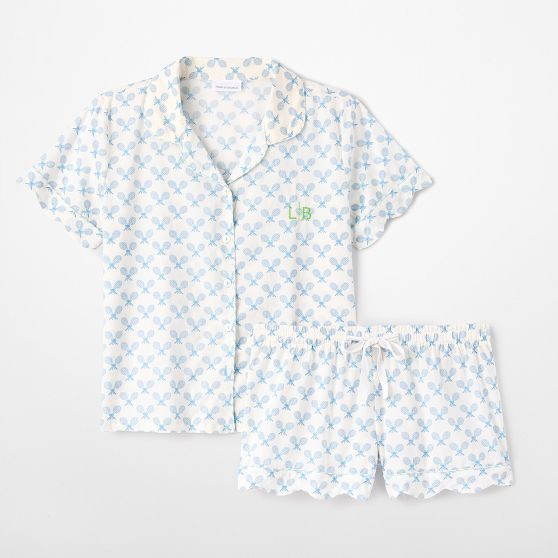 Block Print Short Pajama Set | Mark and Graham