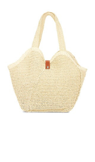 Seafolly Mirage Woven Tote Bag in Beige. | Revolve Clothing (Global)