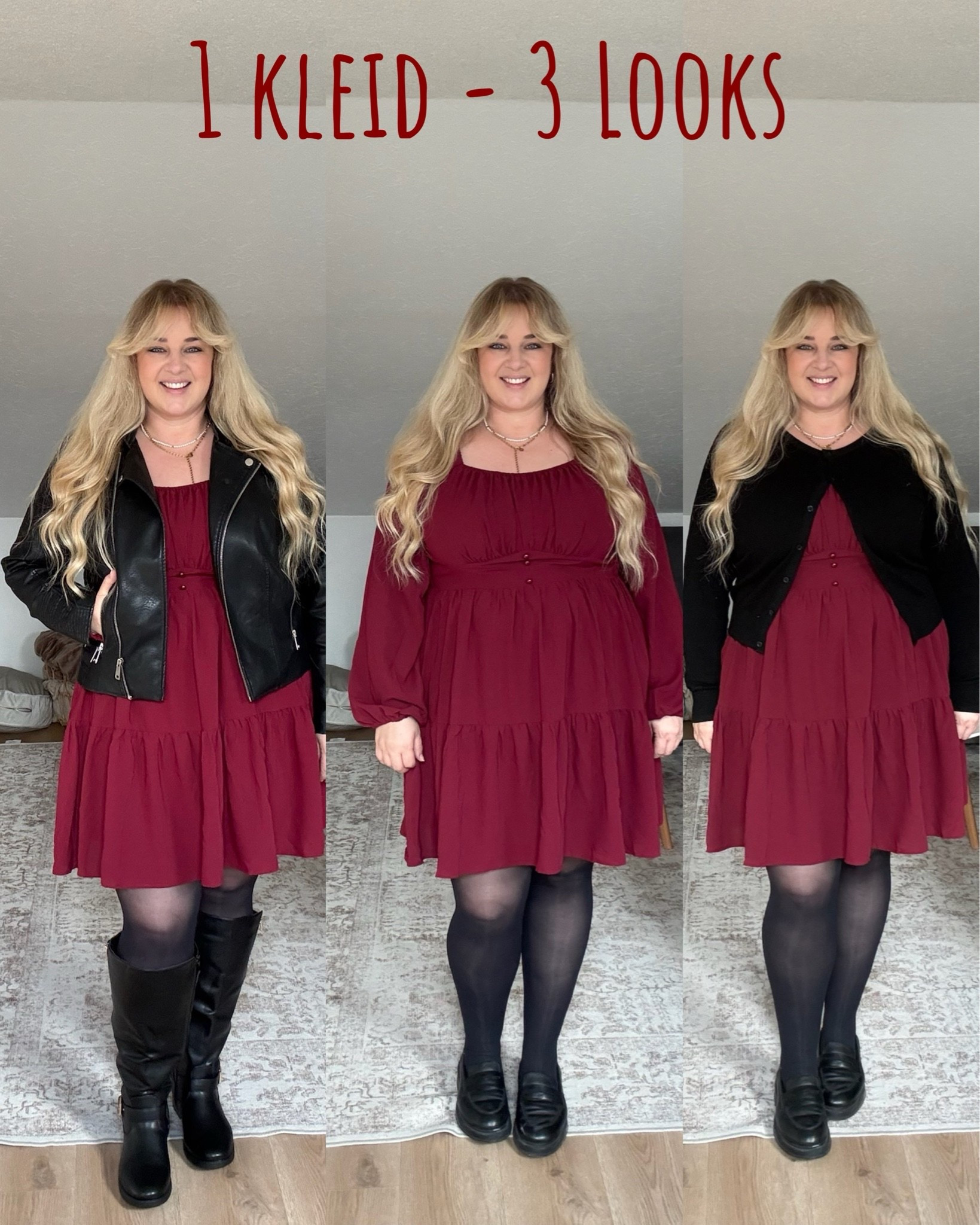 1 Kleid - 3 Looks ♥️

#amazon #amazonfashion #plussizefashion #curvy #kleid

#LTKplussize #LTKdeutschland #LTKautumn