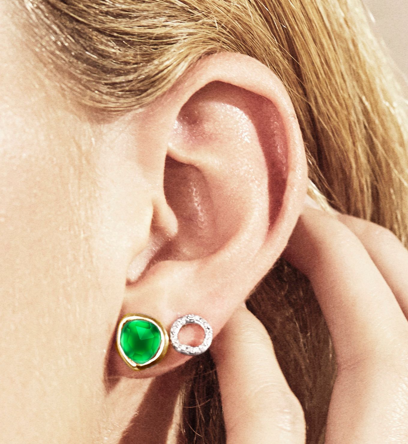 Siren Stud Earrings | Monica Vinader (Global)