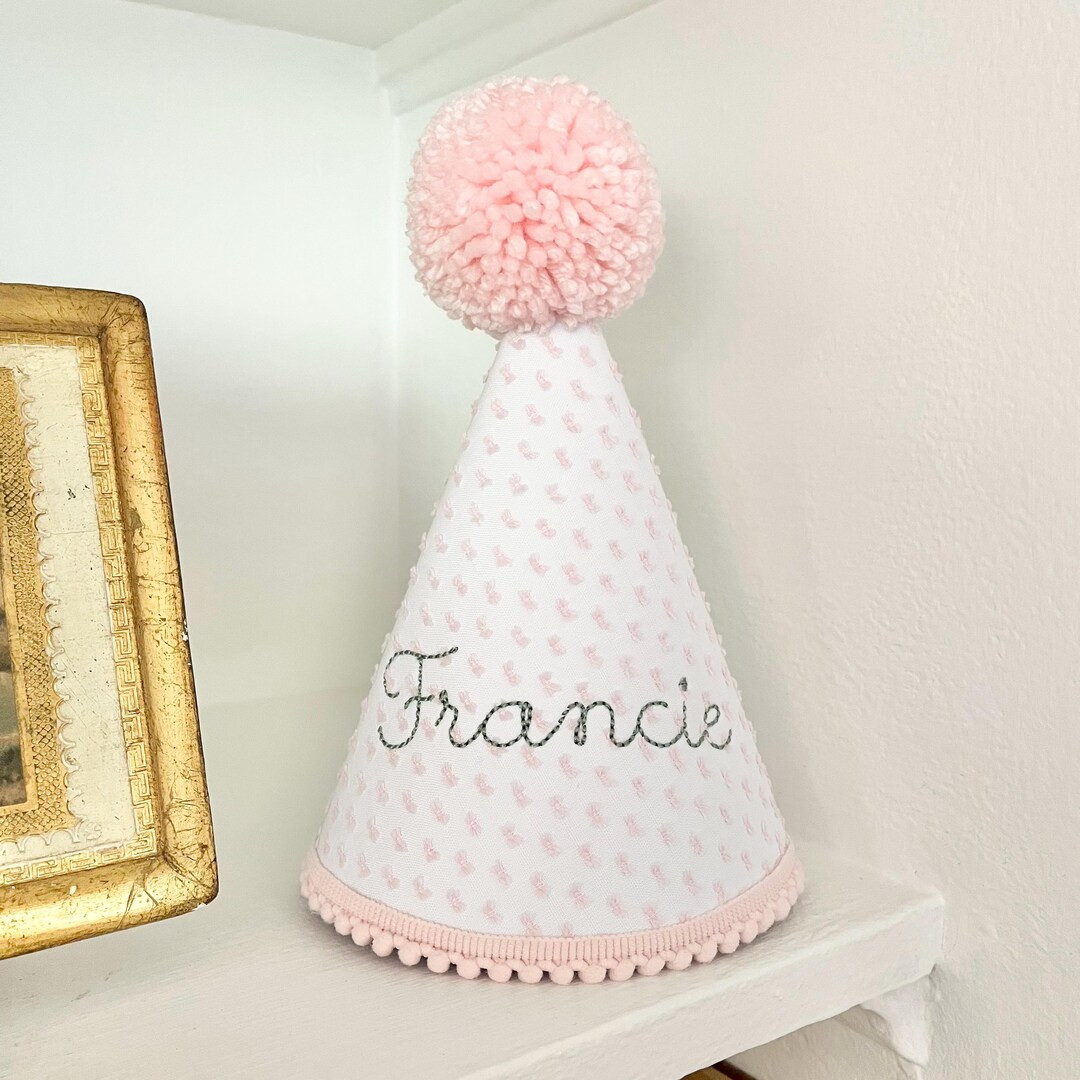 Embroidered Name Birthday Hat | Etsy (US)