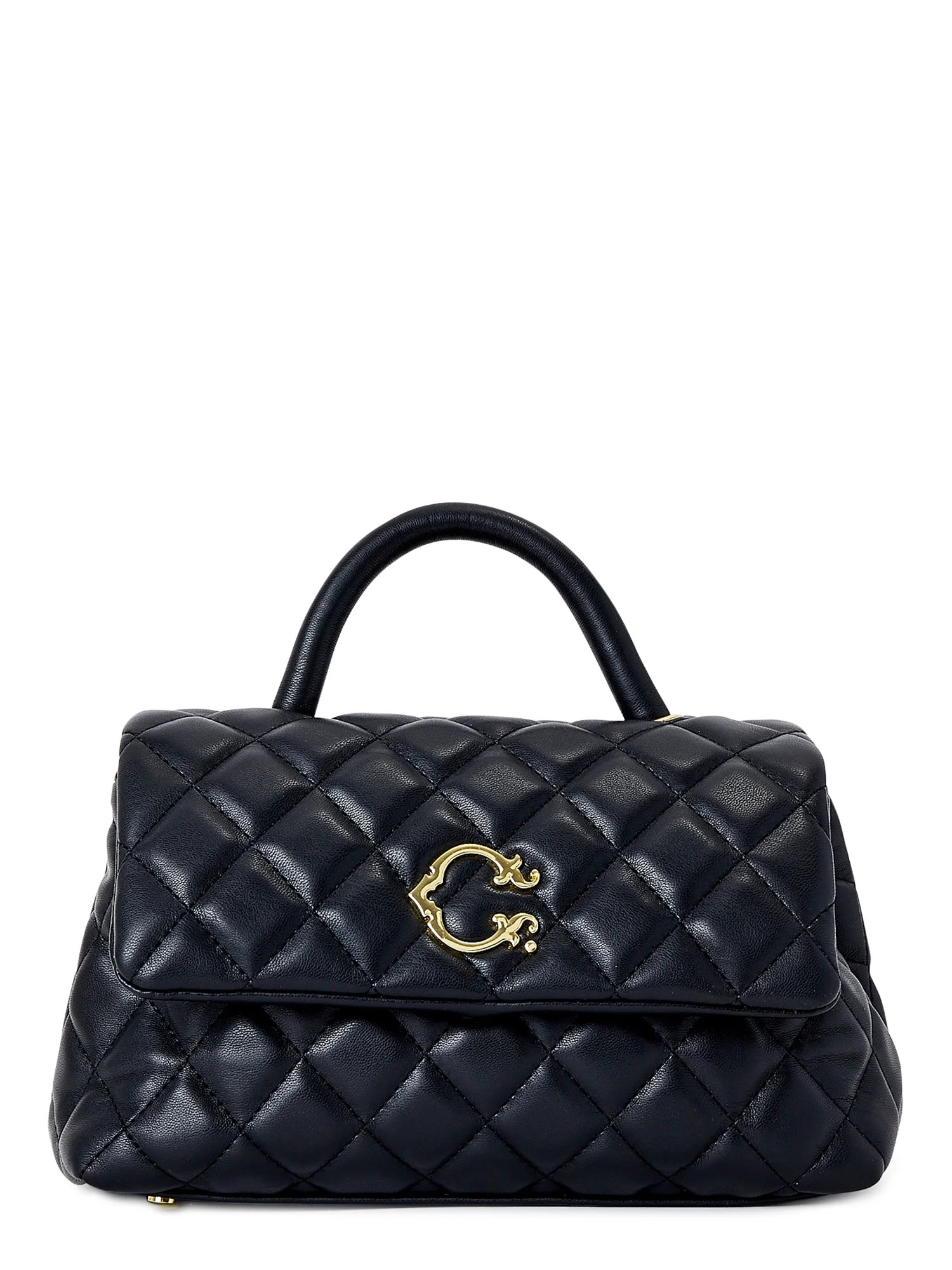 C. Wonder Women’s Adult Isla Satchel Shoulder Bag Black - Walmart.com | Walmart (US)