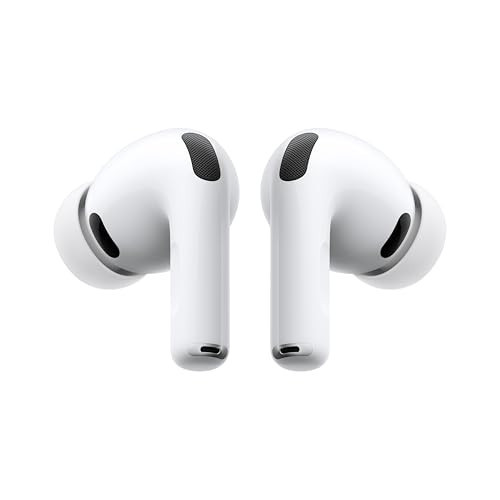 Apple AirPods Pro 3 Wireless Earbuds, Active Noise Cancellation, Live Translation, Heart Rate Sensing, Hearing Aid Feature, Bluetooth Headphones, Spatial Audio, High‑Fidelity Sound, USB‑C Charging | Amazon (UK)