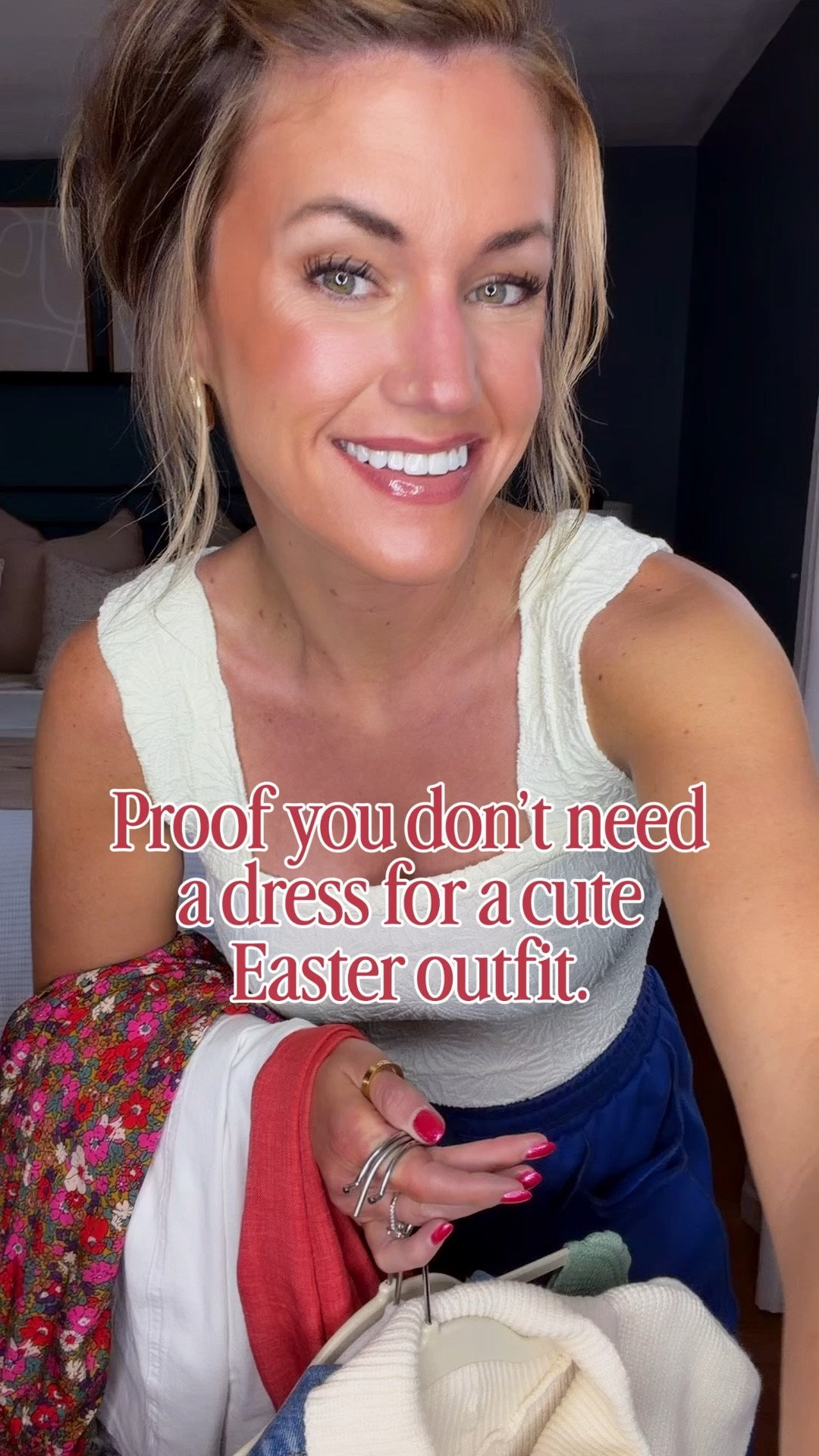 Non dress options for Easter. 
Skirt/ medium
Green top/ small 
White jeans/ 8
Denim jacket/ small 
Pants/ medium


#LTKOver40 #LTKSeasonal