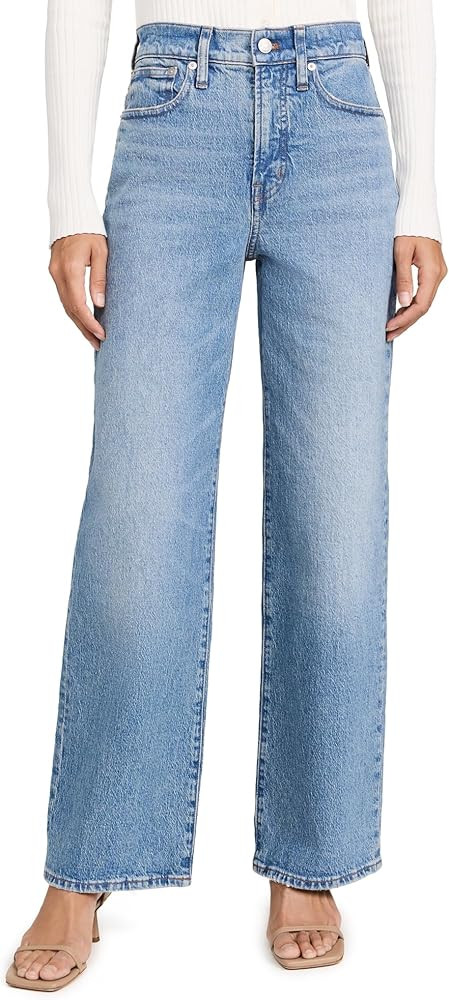 Madewell Women's The Perfect Vintage Wide Leg Jeans | Amazon (US)