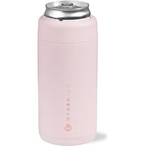 HydroJug Slim Can Cooler 12 oz, Stainless Steel Can Holder, Pink Sand | Amazon (US)