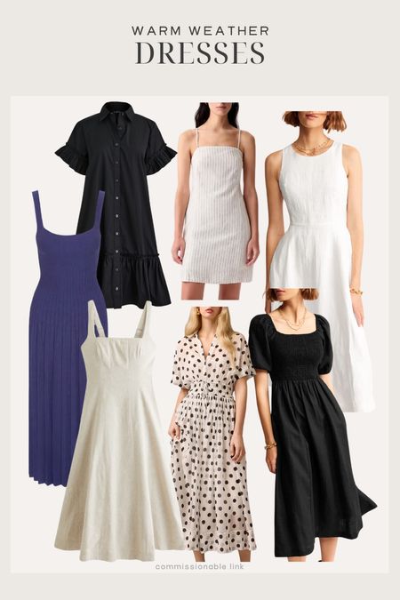 Classic linen and cotton dresses for Spring and Summer 

#LTKSeasonal #LTKfindsunder100