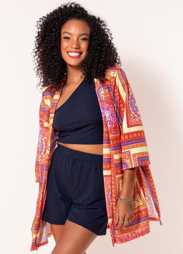 Moda Pop - Kimono Estampa Lenço em Malha | Posthaus (BR)