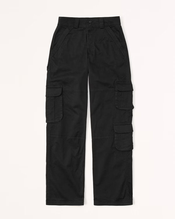 Curve Love Relaxed Cargo Pant | Abercrombie & Fitch (US)