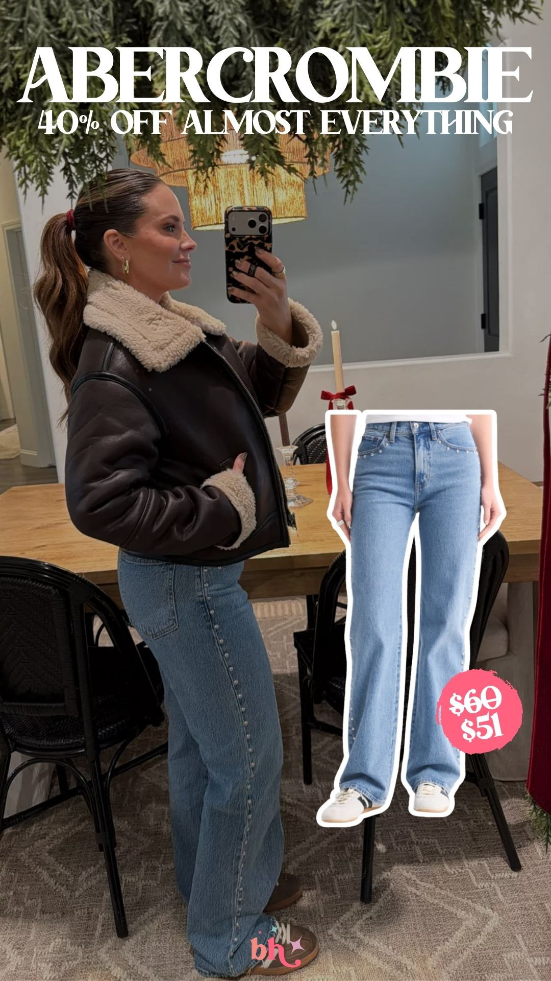 40% off almost everything from Abercrombie right now!! These jeans are $50 right now!

winter fashion, watchnow, gifts for her, holiday outfit, curve love, denim, sweater, casual outfit, britt horton 

 #LTKSeasonal #LTKSaleAlert #LTKFindsUnder100