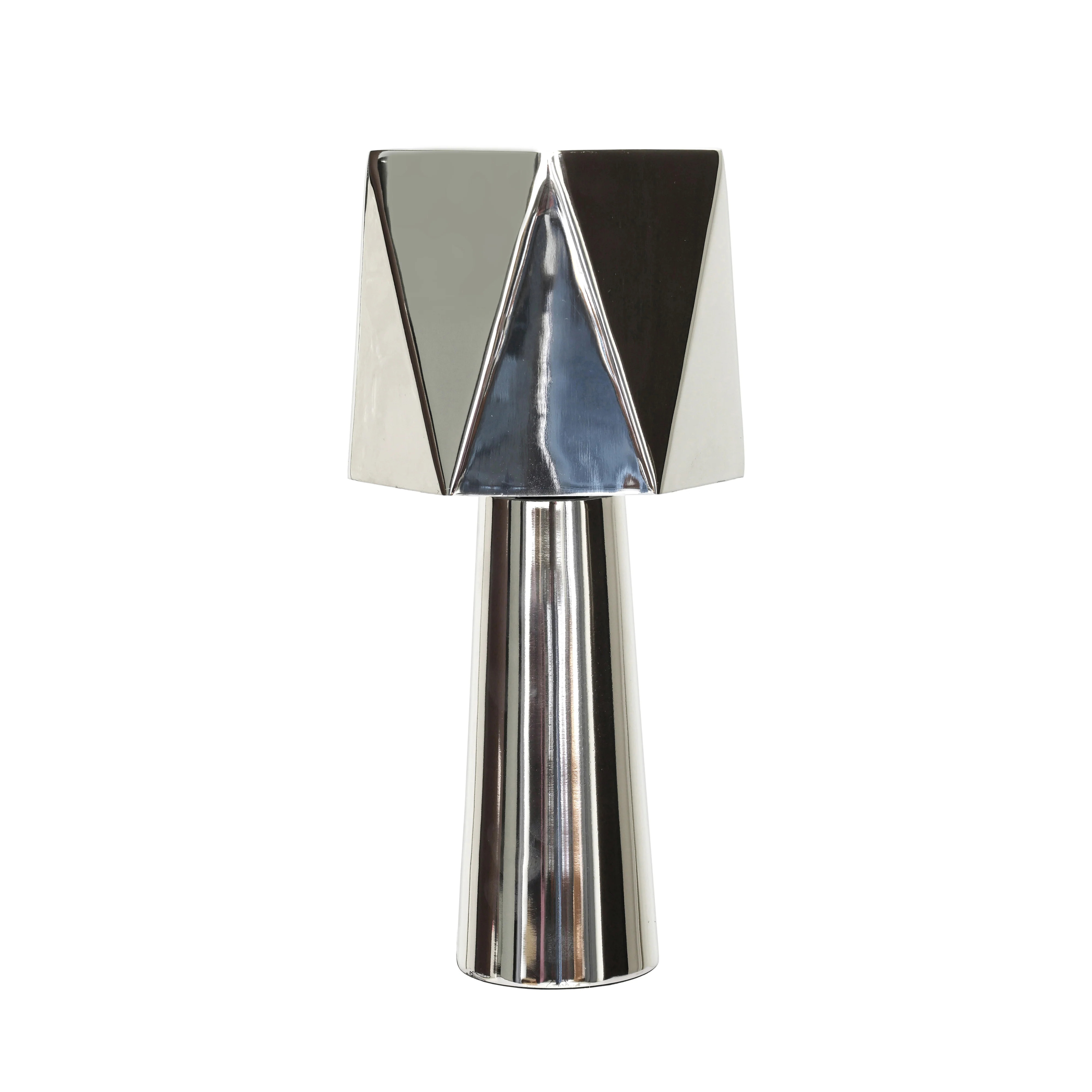 Polished Nickel Table Lamp | TOV Furniture
