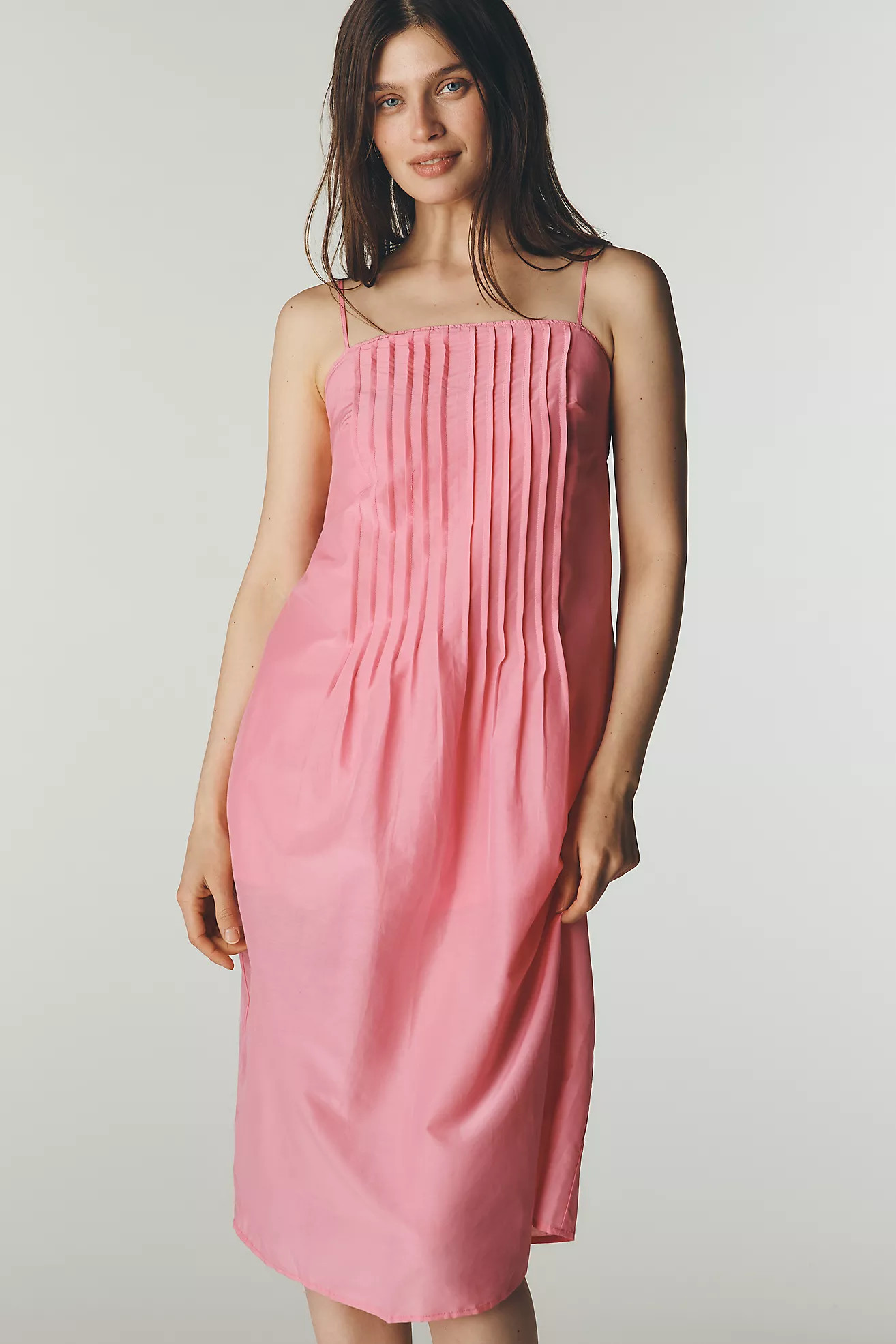 Pistola Misa Cotton Silk Midi Dress | Anthropologie (US)