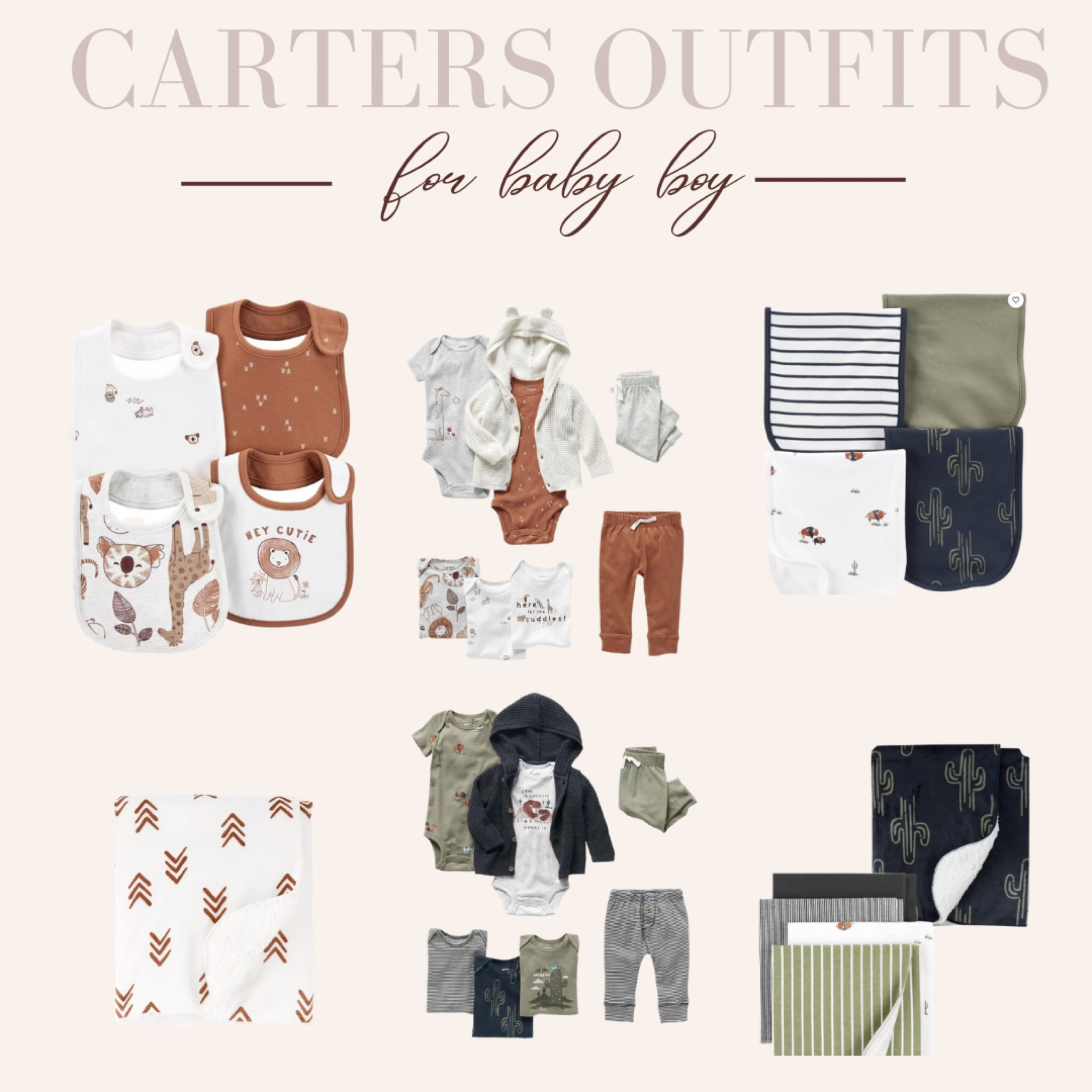 Carters baby outfits! #babyboy #babyclothes #neutralbabycloth #carters #babyoutfits 

#LTKunder50 #LTKFind #LTKbaby