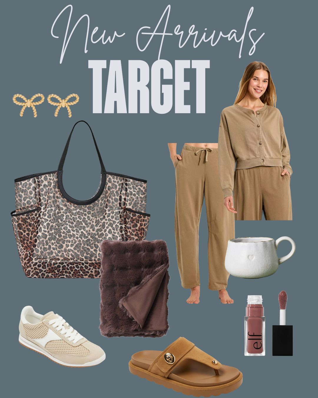 New at target!!


This set looks so comfy and cute!  

Love the leopard tote bag and the new elf lip color

The sandals look so nice too!

Lots of cute new stuff! 

 #LTKSeasonal #LTKFindsUnder50 #LTKFindsUnder100