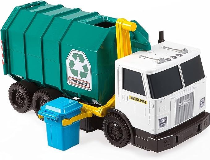 Matchbox Garbage Truck Large [Amazon Exclusive] Multi, 15" | Amazon (US)