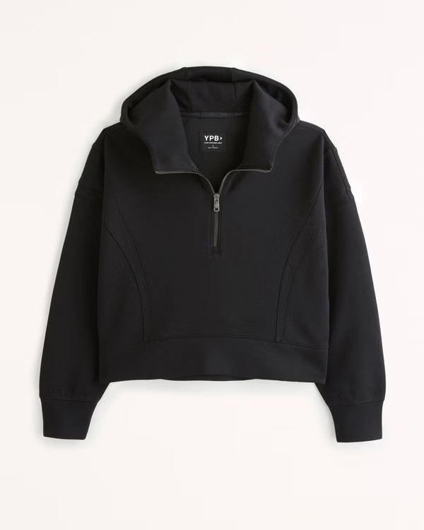 YPB neoKNIT Half-Zip Hoodie | Abercrombie & Fitch (US)