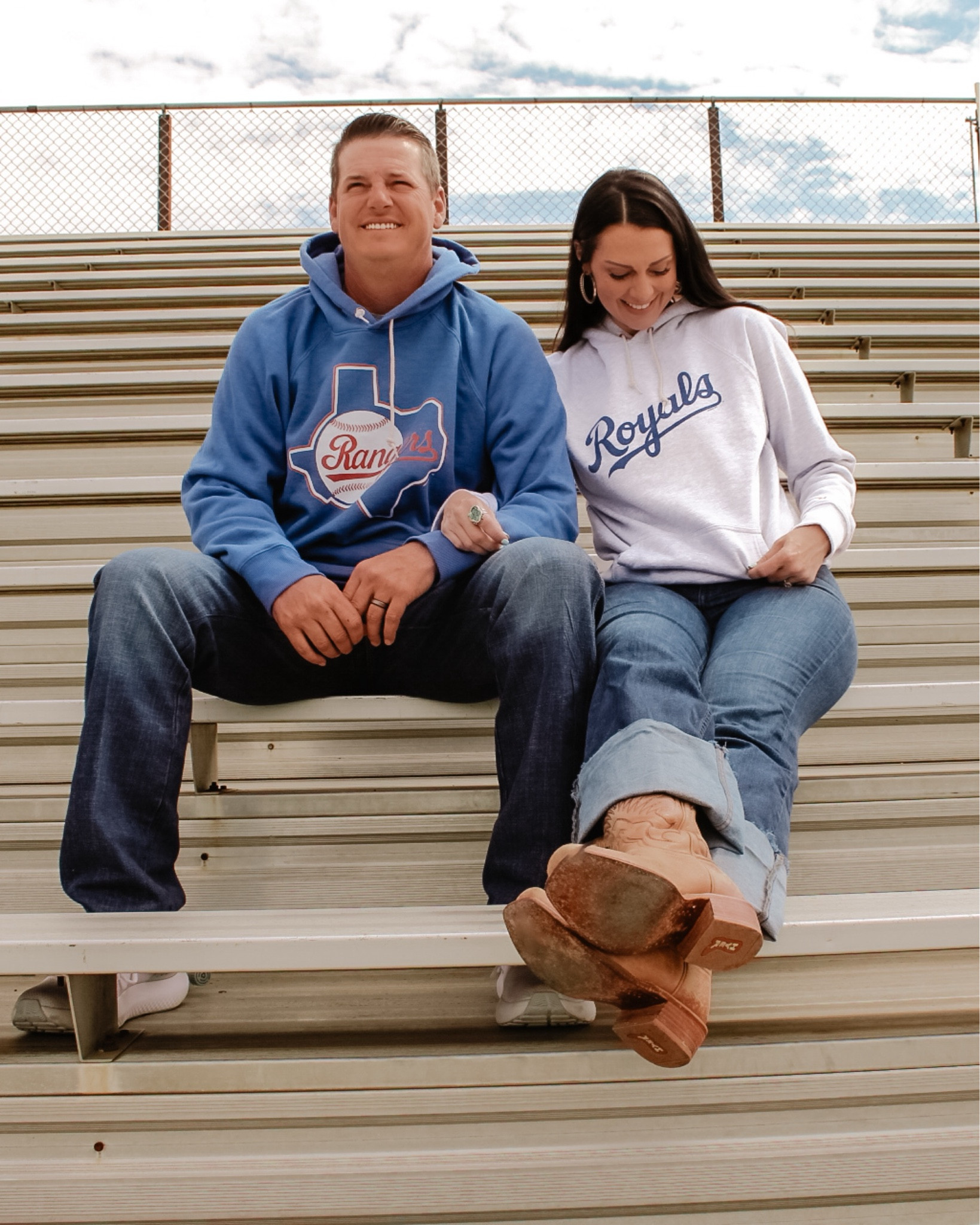 Well, neither of our teams made the playoffs this year, but we’ll get ‘em next year, right?

Fun fact- Isaac left college early after getting drafted as a pitcher. A shoulder injury ended his career earlier than planned, but it’s still pretty cool. 

MLB gear: @homage 

#kcroyals #txrangers #homage #mlb #mlbplayoffs #husbandandwife #oklahoma 

#LTKMens #LTKActive #LTKFamily
