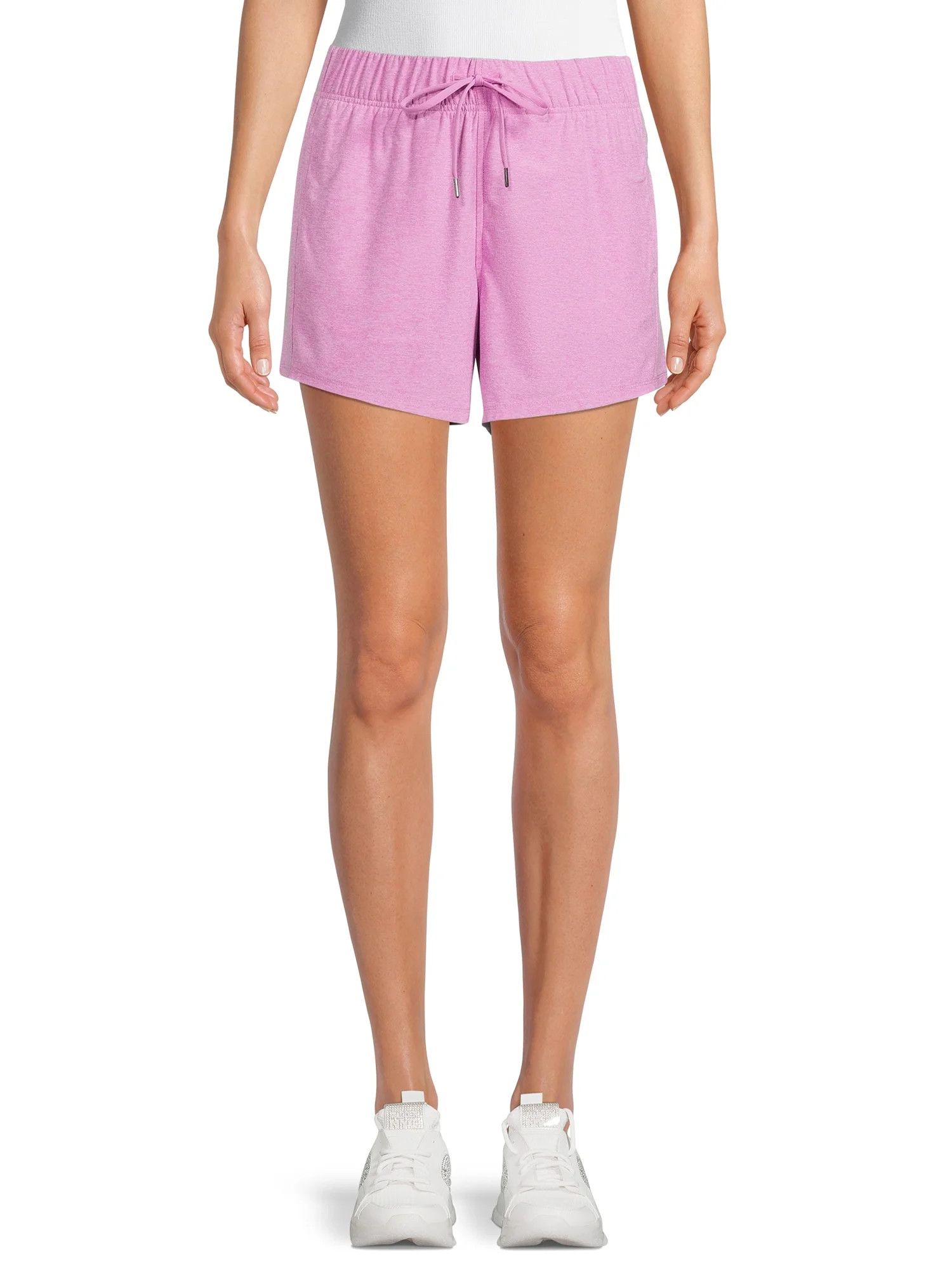 Athletic Works Women's and Women’s Plus Size ButterCore Soft Performance Gym Shorts, Sizes XS-4... | Walmart (US)