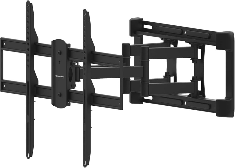 Amazon Basics Heavy Duty Dual Arm TV Mount for 37" to 80" TVs up to 132 lbs, Full Motion Articula... | Amazon (US)