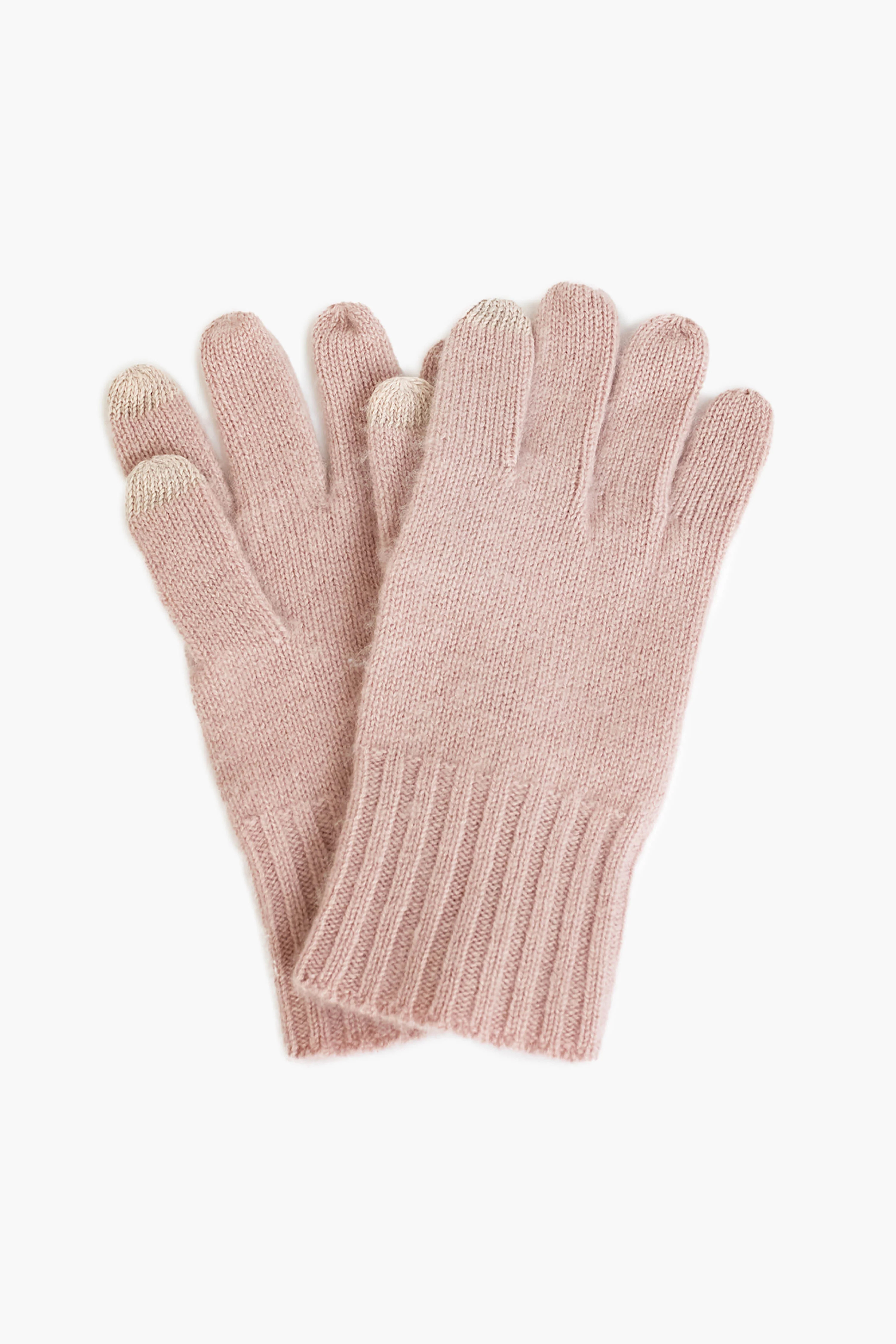 Dusty Rose Cashmere Texting Gloves | Tuckernuck (US)