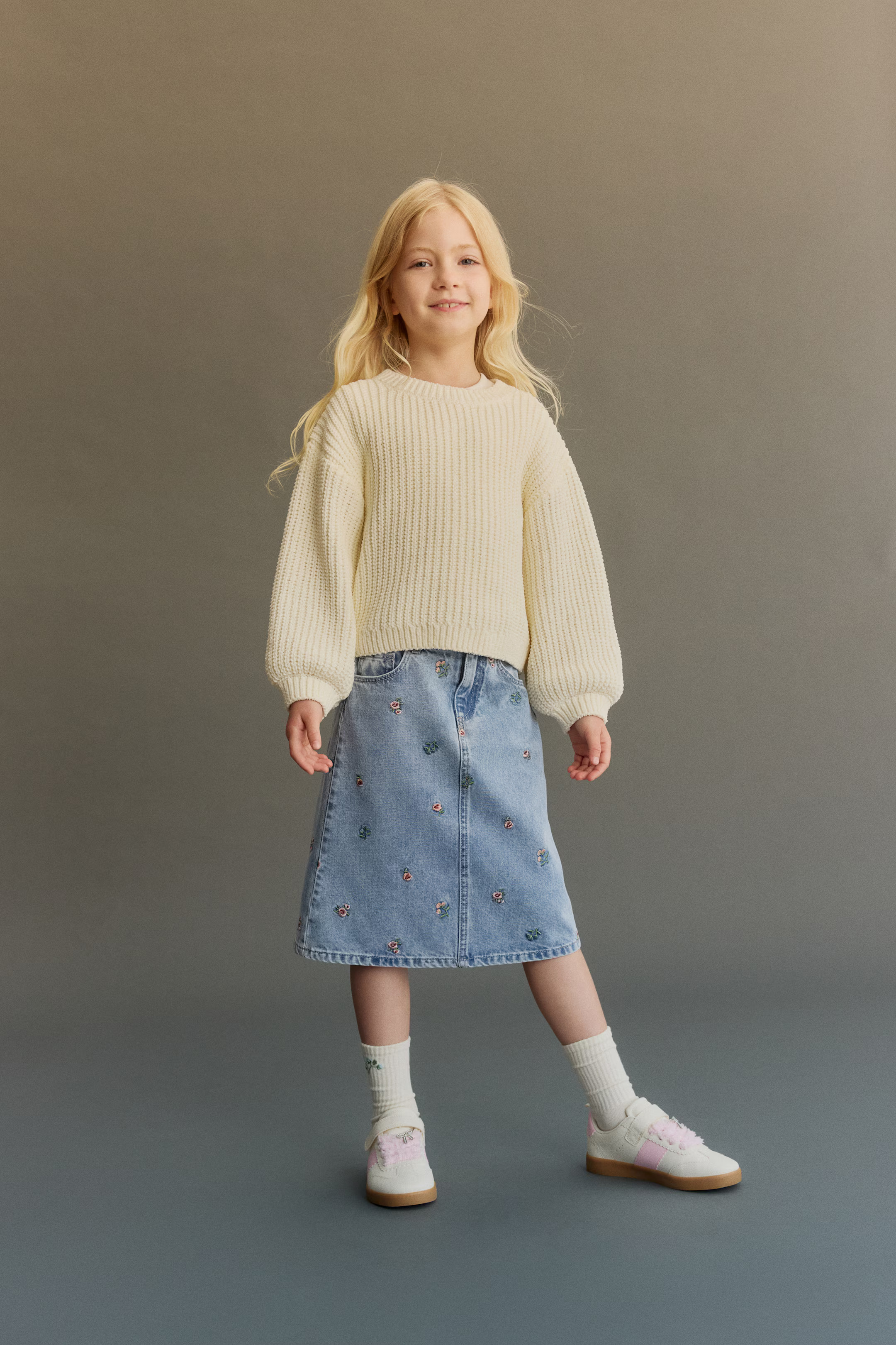 Chenille-knit jumper | H&M (UK, MY, IN, SG, PH, TW, HK)