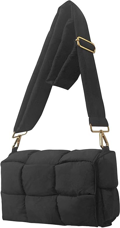 NAARIIAN Puffer shoulder bag Nylon padded woven handbag designer crossbody dupes women down purse | Amazon (CA)