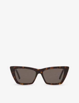 SL276 cat-eye acetate sunglasses | Selfridges