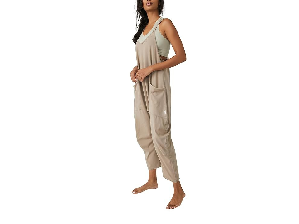 FP Movement Hot Shot One-Piece Women's Jumpsuit & Rompers One Piece Mocha Latte : SM (Women's 4-6), Elastane/Cotton | Zappos
