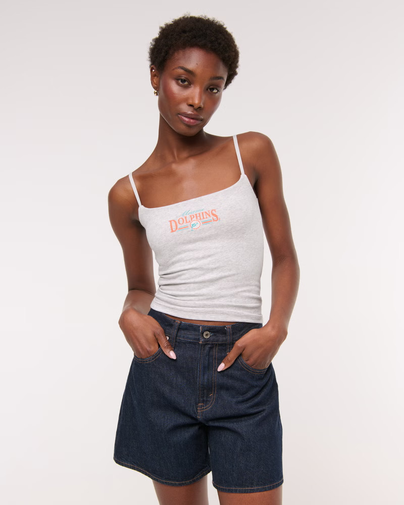 Miami Dolphins Bra-Free 90s Cami | Abercrombie & Fitch (US)