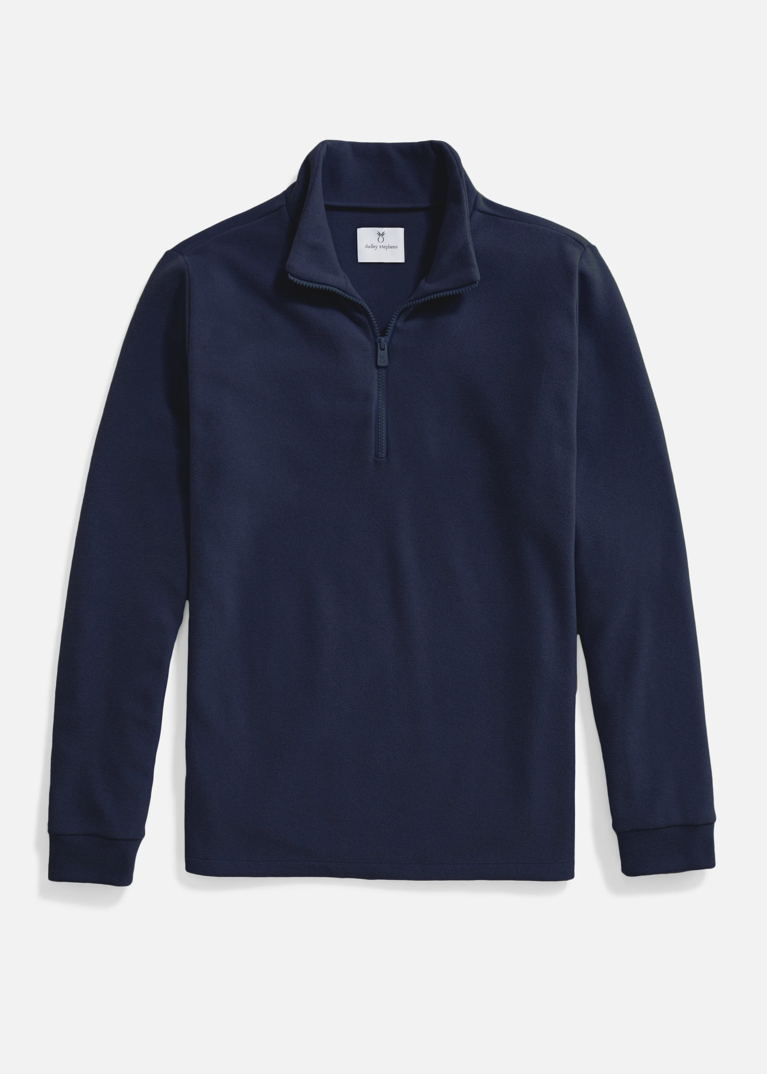 Men's Duffield Pullover in Terry Fleece (Navy) | Dudley Stephens