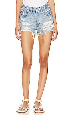 LEVI'S 501 Original Short in Camp Point from Revolve.com | Revolve Clothing (Global)