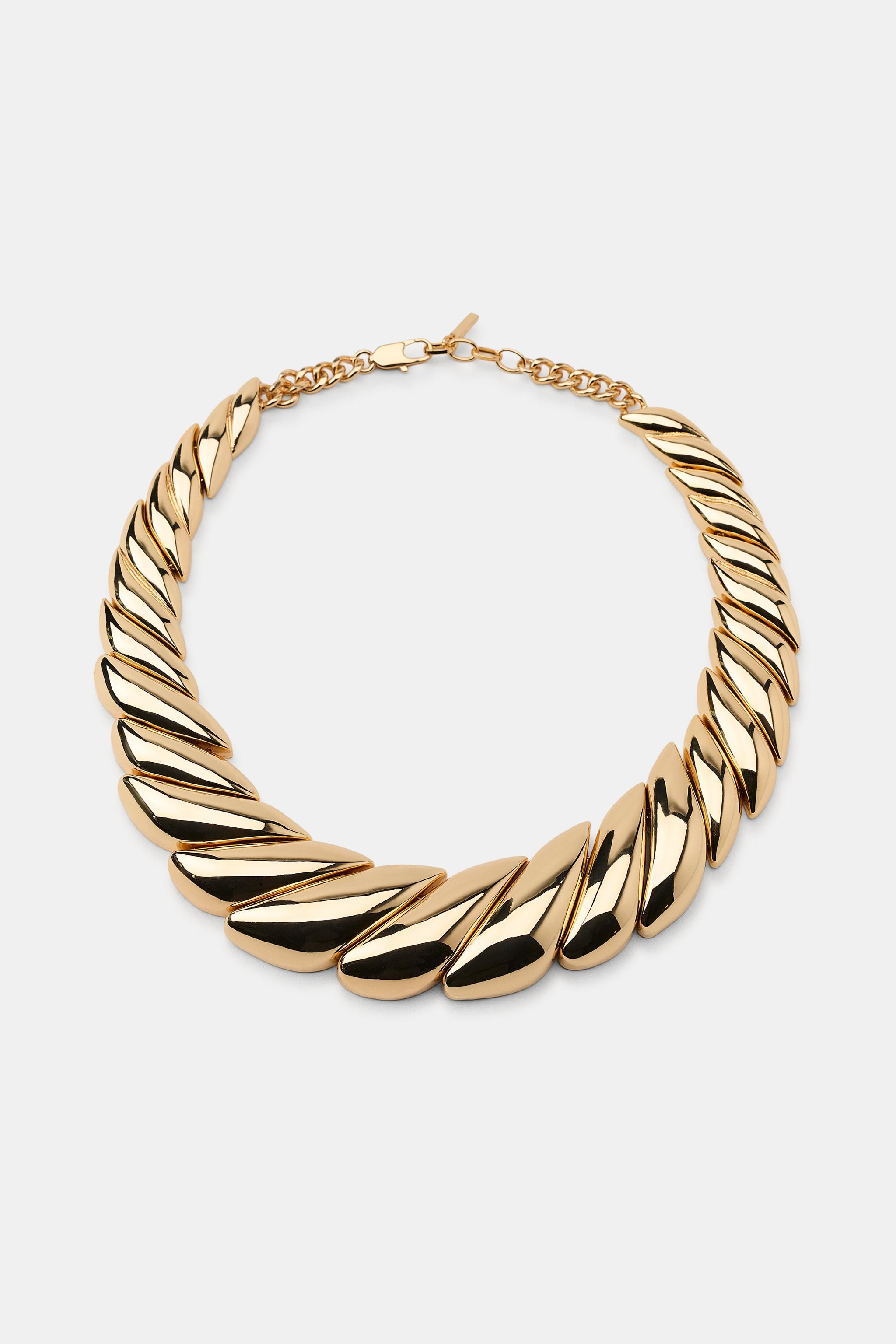 METAL PIECES NECKLACE | Zara US