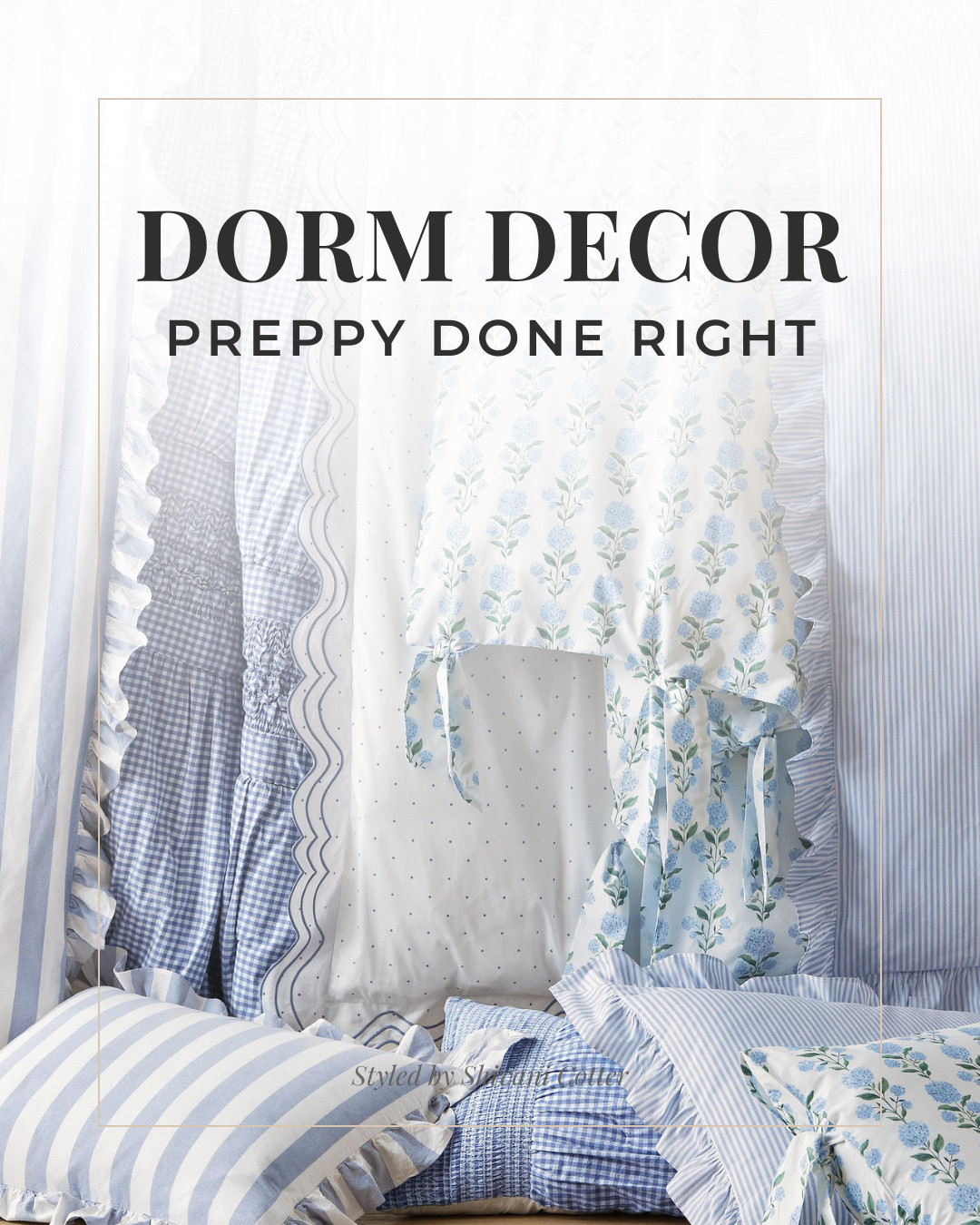 Love a dorm that feels clean, layered, and a little preppy? 
Getting the look is all about choosing the right pieces that make everything feel intentional.
What makes this work:
• Light blue and white keeps it fresh and timeless
• Layered bedding makes the bed feel styled, not basic
• Functional furniture that still looks elevated
• Small details that make it feel collected, not cluttered
This setup looks good all year and never feels trendy in a bad way.
#dormroom #dormdecor #preppy #preppybedroom
preppy dorm decor | dorm room decor ideas | blue and white dorm | dorm bedding ideas | dorm room inspiration | college dorm decor | dorm room setup ideas | small dorm room ideas | dorm furniture ideas | dorm aesthetic ideas | dorm styling tips | dorm must haves

 

 

#LTKHome