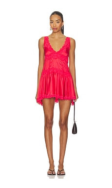 x Intimately In This Groove Mini Slip In Poppy Red
                    
                    Free ... | Revolve Clothing (Global)