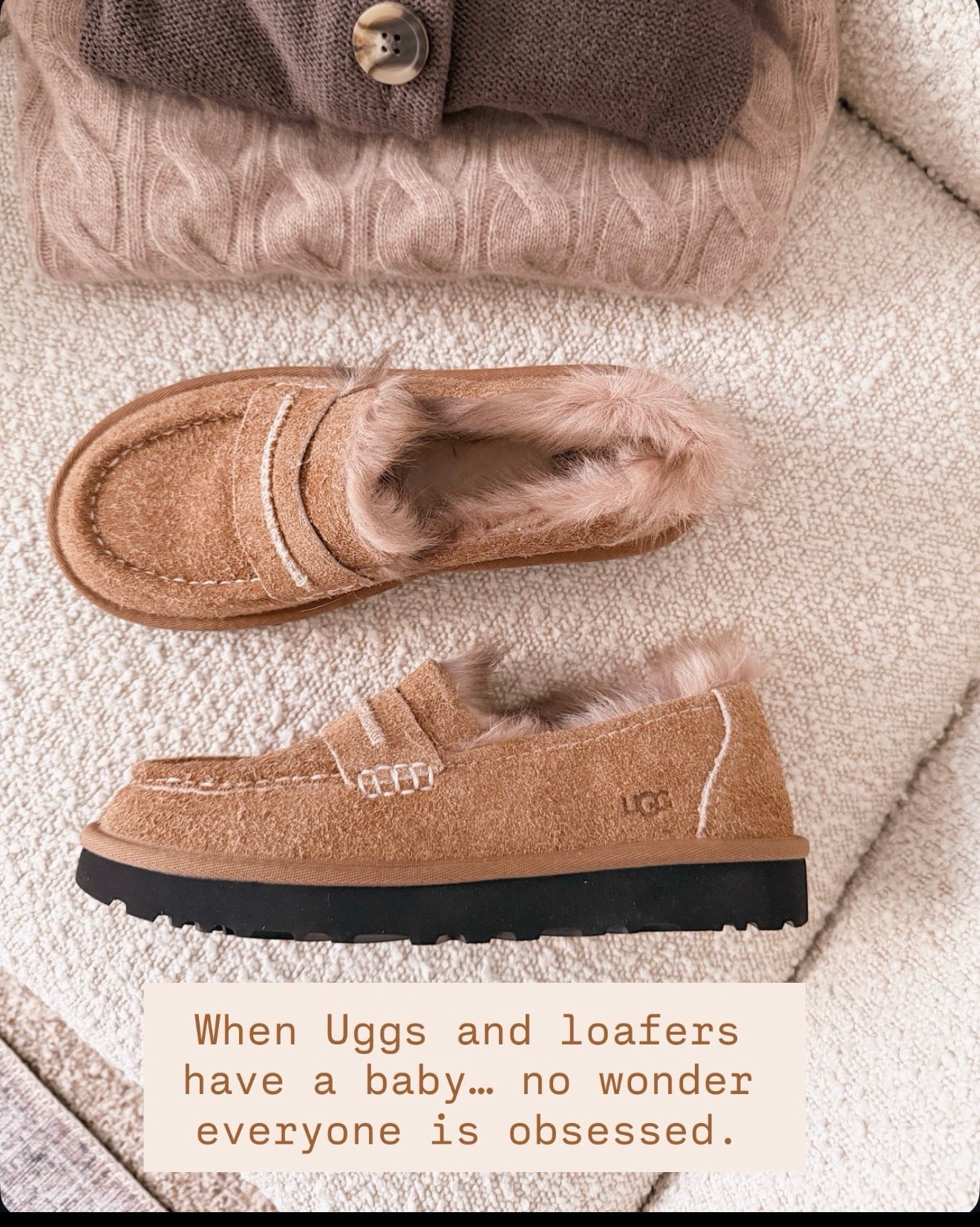 These UGG loafers are the definition of cozy but still feel polished enough to wear out of the house. I’ve been reaching for them constantly because they’re warm, comfortable, and somehow still look put together with jeans or relaxed trousers.

spring shoe trends women, ugg loafers women, cozy spring footwear, casual everyday shoes women over 40, neutral shoe staples, transitional spring outfits, comfortable chic shoes

#LTKSeasonal #LTKOver40 #LTKdayinmylife