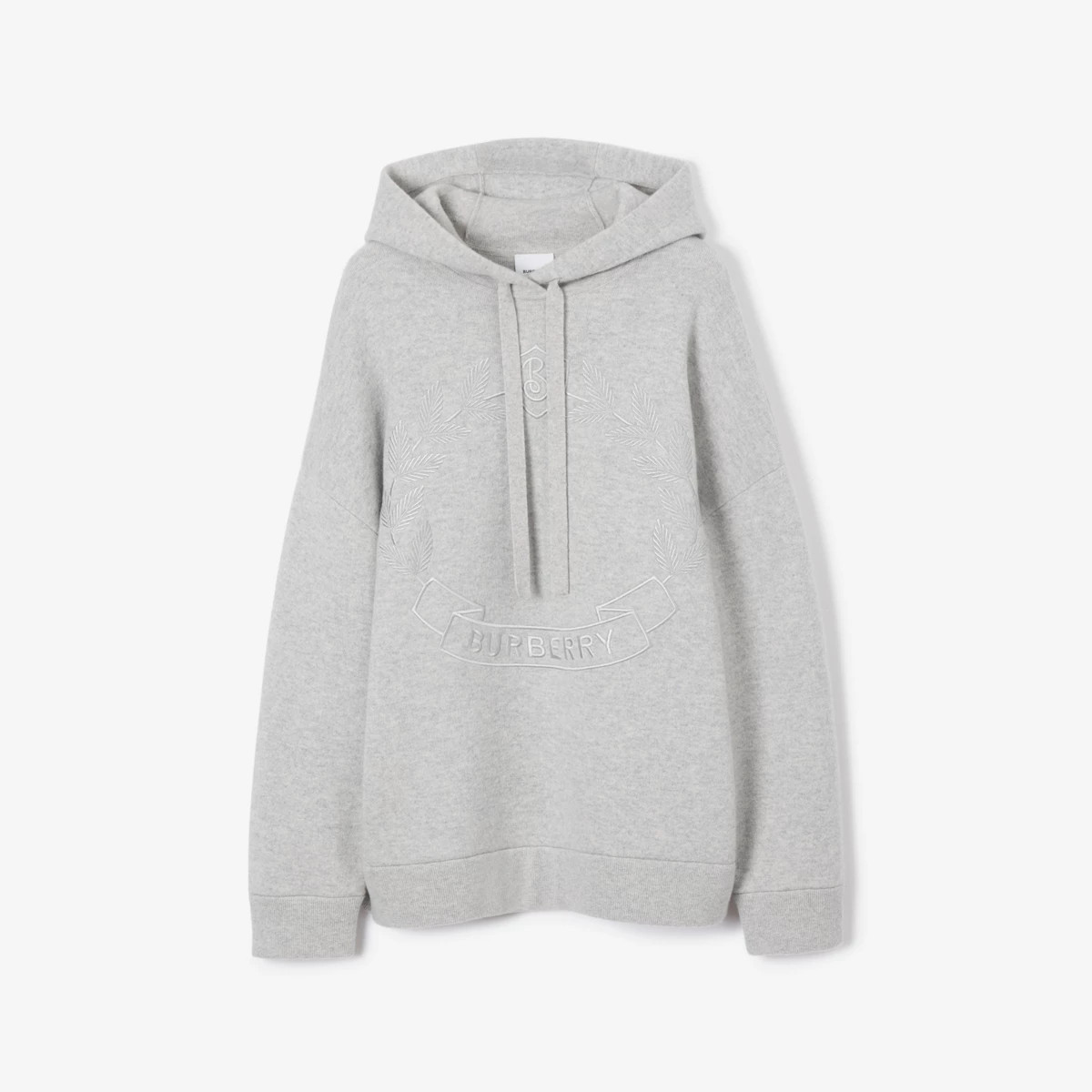 Burberry Oak Leaf Crest Cashmere Blend Hoodie | Burberry (US)
