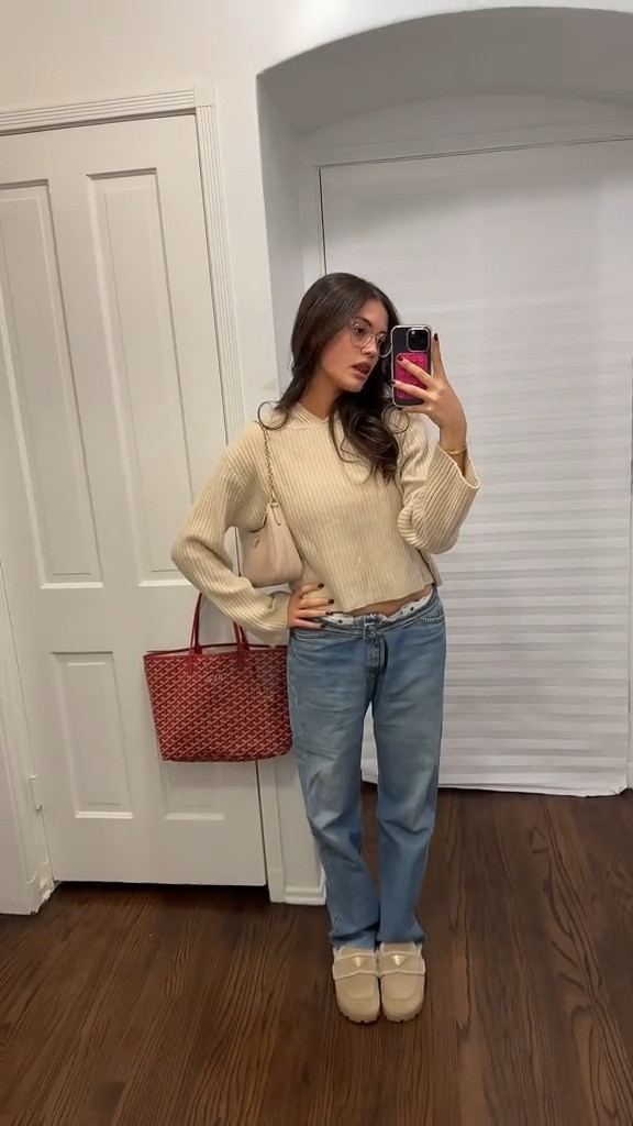 Sweater is from Elyse Walker a few months ago but linked similar! 

 #LTKVideo #LTKStyleTip #LTKShoeCrush