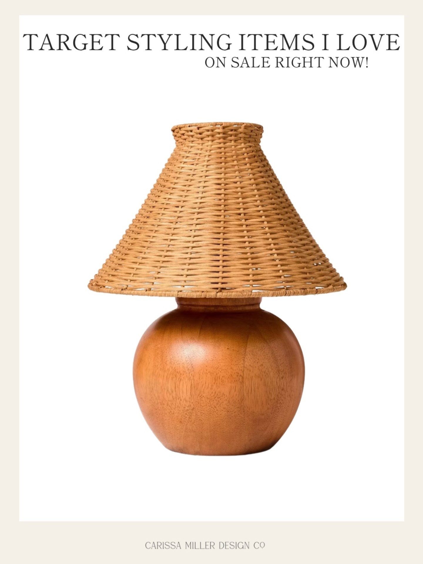 I’m obsessed with this lamp. It’s affordable, too!