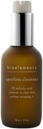 Bioelements Spotless Cleanser - 3 fl oz - 2% Salicylic Acid Cleanser for Acne-Prone Skin - Vegan, Gl | Amazon (US)