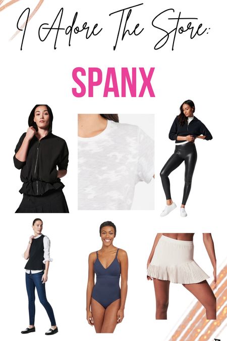 Spanx IATS

Pima Cotton Printed Graphic Tee
Faux Leather Leggings
Ankle Skinny Jeans, Midnight Shade
Classic Swim One Piece
Yes, Pleats! Skort
It’s a Cinch Jacket


#LTKstyletip #LTKFind #LTKSeasonal