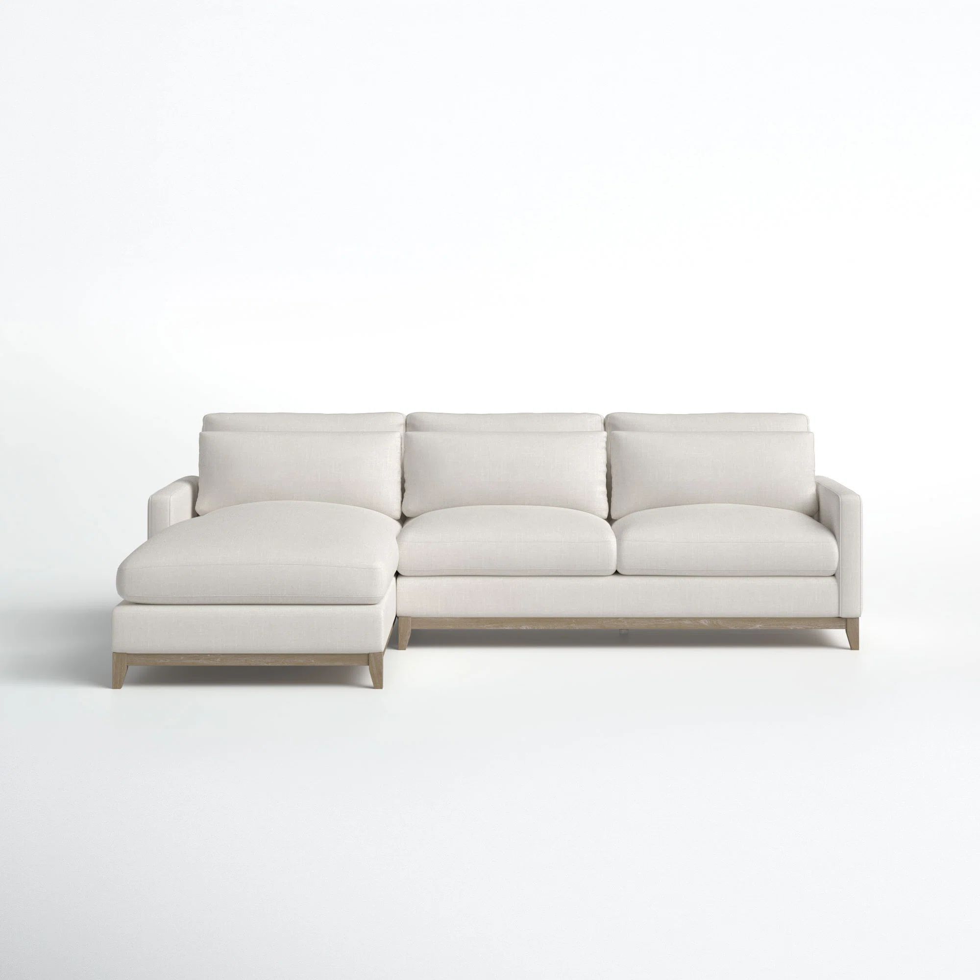 Toronto 2 - Piece Upholstered Chaise L-Sectional | Wayfair North America