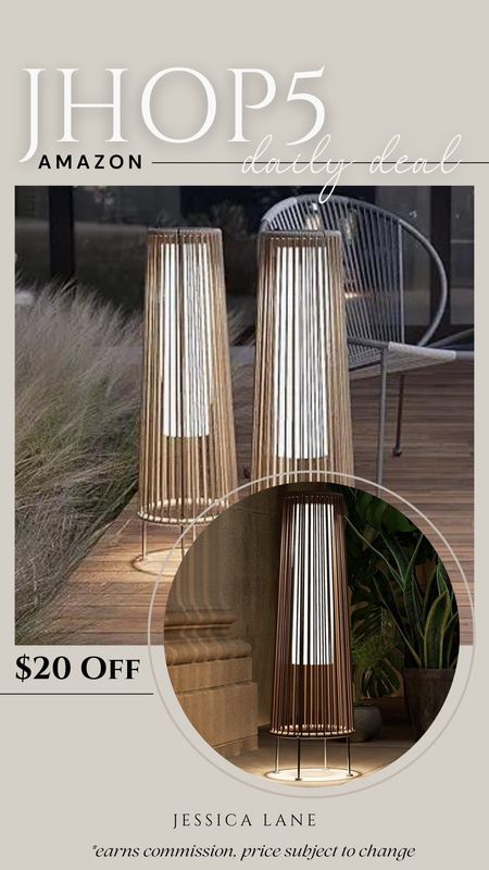 Amazon daily deal, save $20 on this set of two modern outdoor patio floor lamps. Outdoor lighting, patio lighting, Amazon home, Amazon deal

#LTKHome #LTKSaleAlert #LTKSeasonal