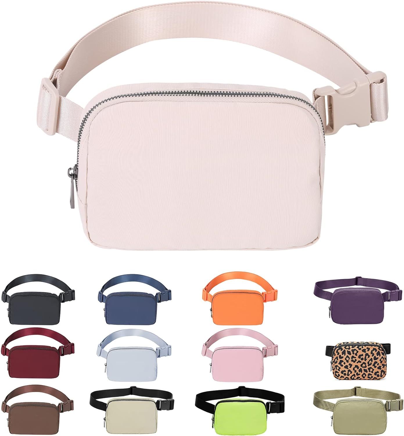 SUAVEZILLA Mini Belt Bag Waist Small Pouch With Strap Fanny Pack Crossbody bag For Women Bum Bag ... | Amazon (US)