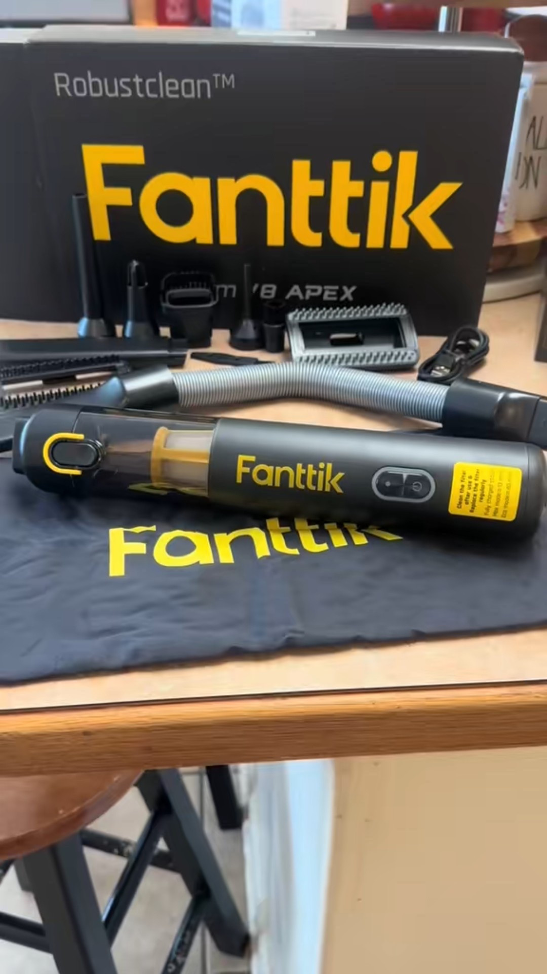 This portable vacuum is great for in the go and even kitchen cabinets and all those hard to reach spaces.  

#LTKGiftGuide #LTKHome