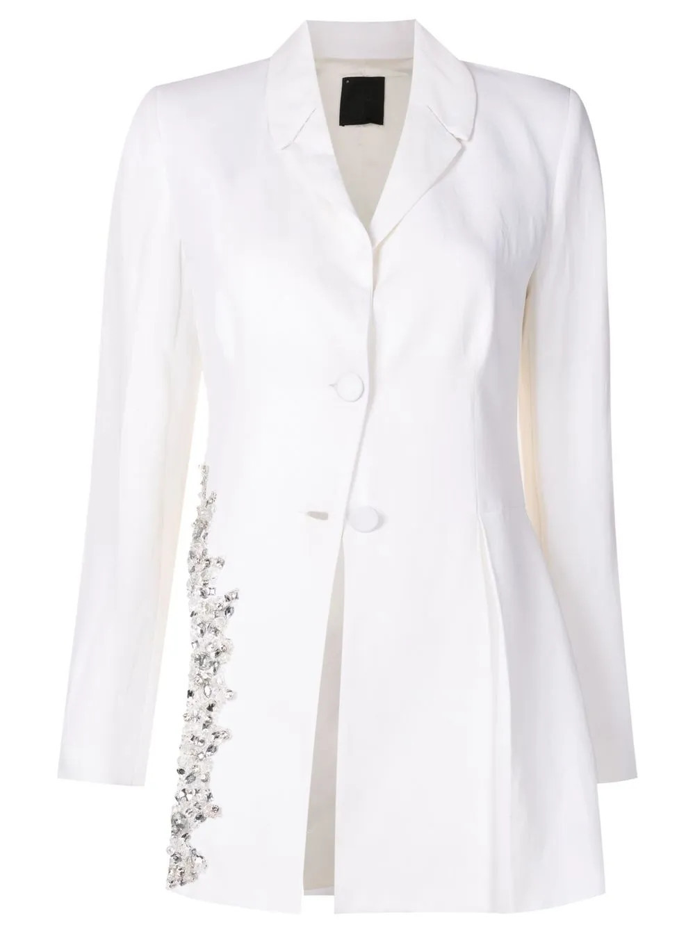 Andrea Bogosian Carter embellished blazer - White | Farfetch Global