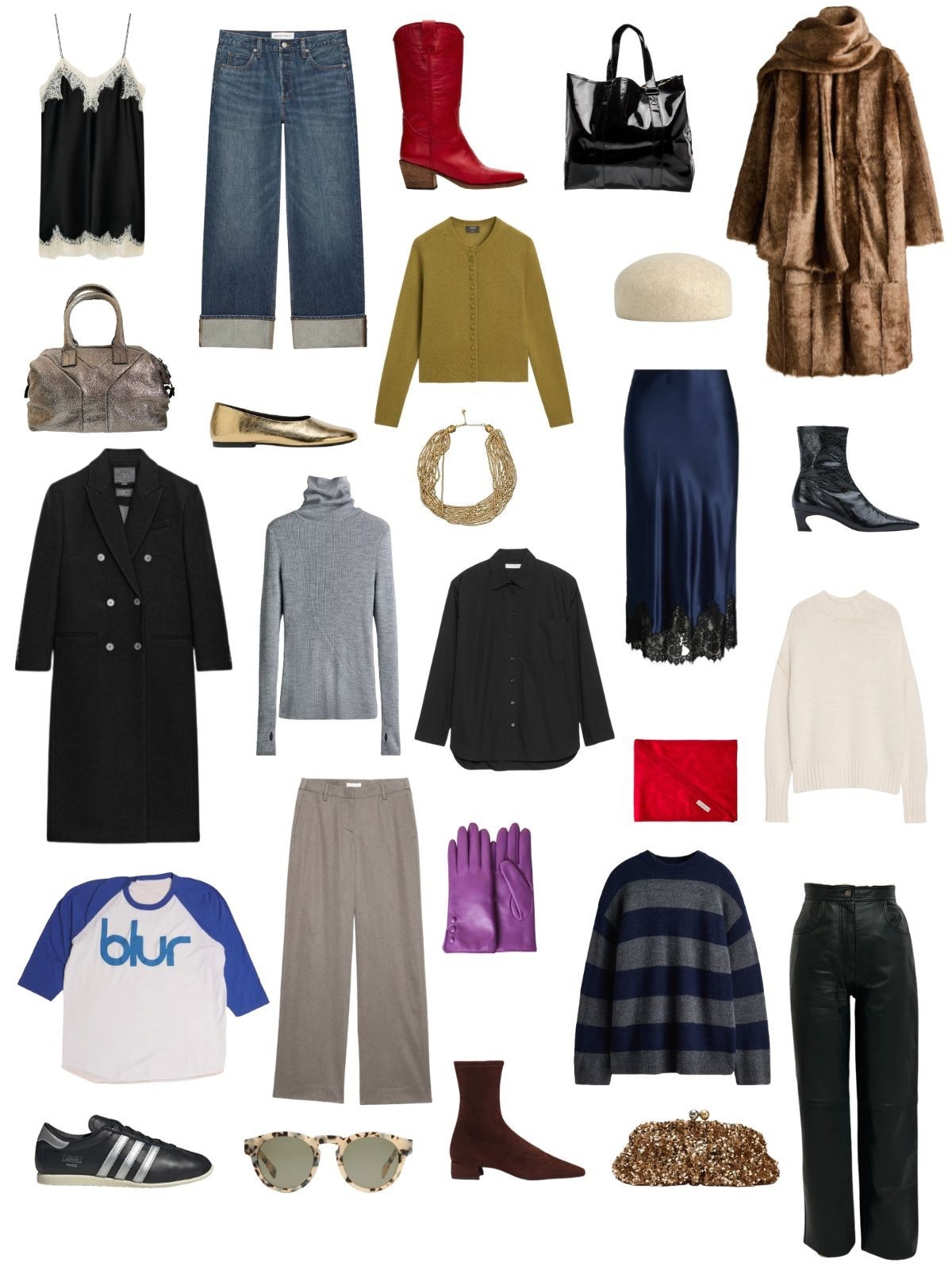 The modern indie sleaze winter capsule wardrobe. The grown up version of an old favourite. 

You can read the whole post and all of the outfit examples on my blog. 

#LTKOver40 #LTKSeasonal