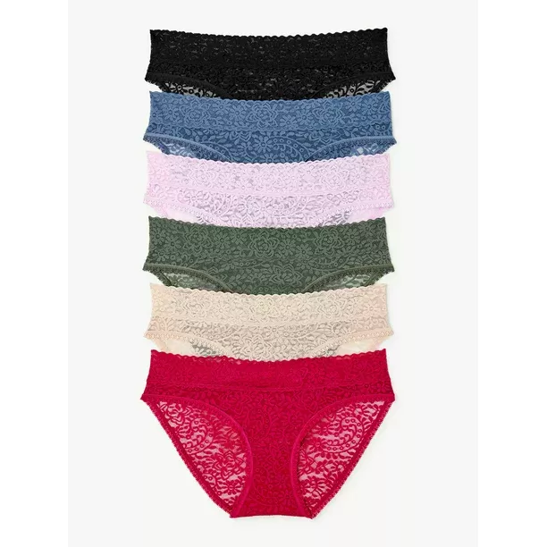 joyspun, Intimates & Sleepwear, Joyspun Lace 6pk Cheekie Underwear Bundle